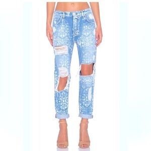 Tularosa NWOT Taylor Boyfriend Jean‎ In Venice. Faded Gorgeous Quality size 27